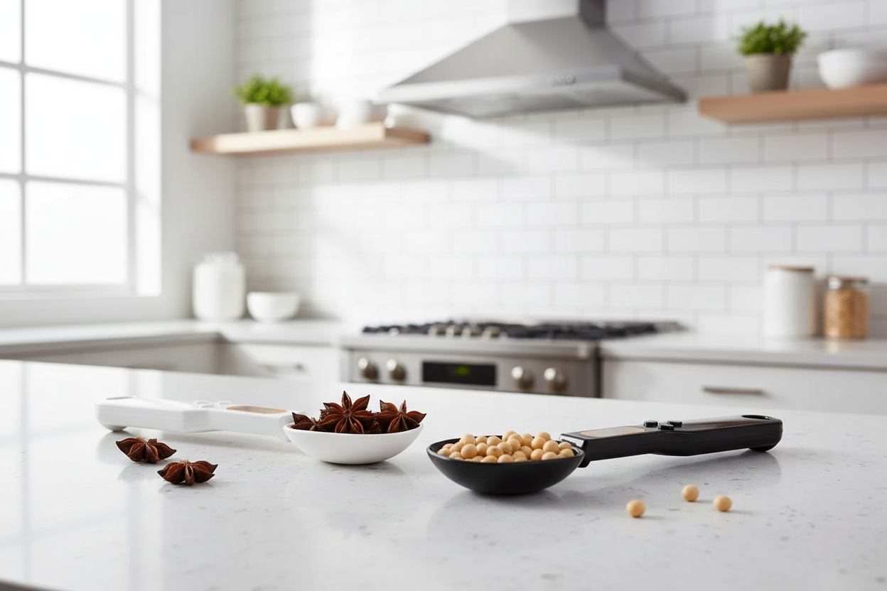 Hero Smart Spoon Scale en cocina